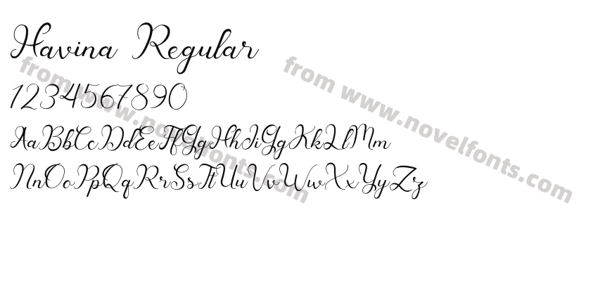 Havina RegularPreview