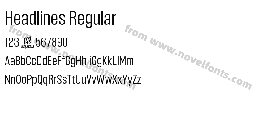 Headlines RegularPreview
