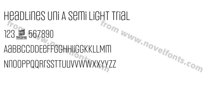 Headlines Uni A Semi Light TrialPreview