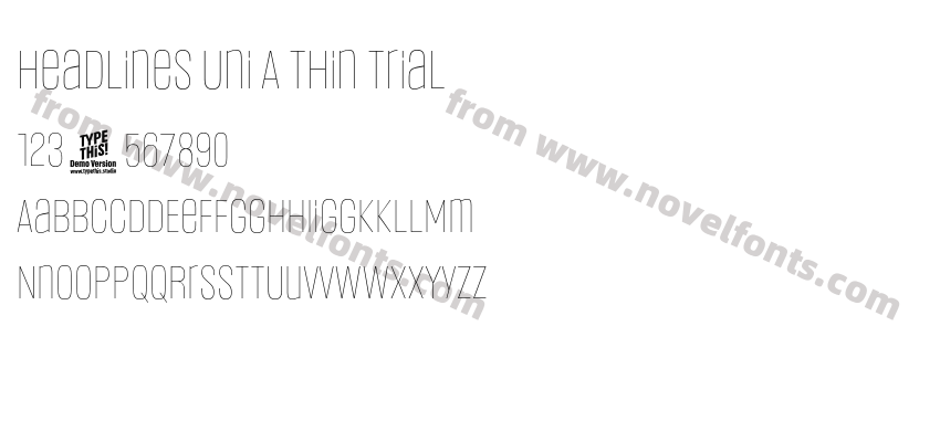 Headlines Uni A Thin TrialPreview