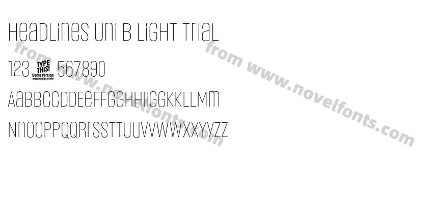 Headlines Uni B Light TrialPreview