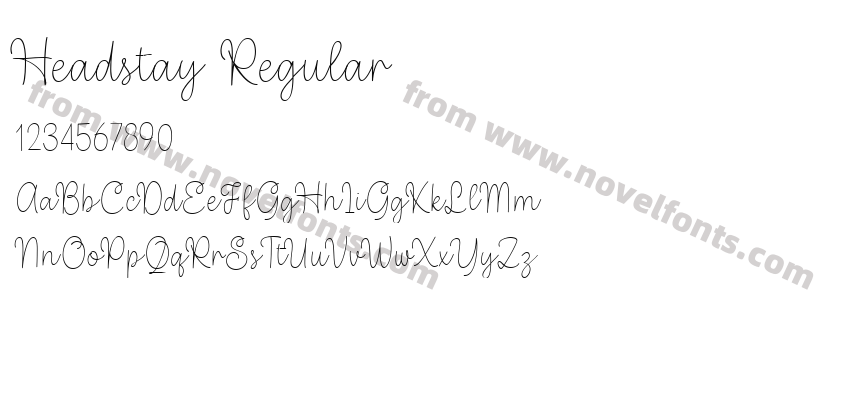 Headstay RegularPreview