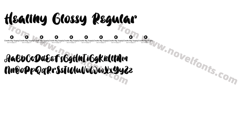 Healthy Glossy RegularPreview