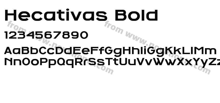 Hecativas BoldPreview