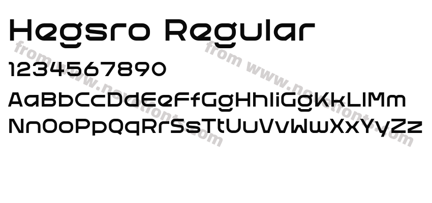 Hegsro RegularPreview