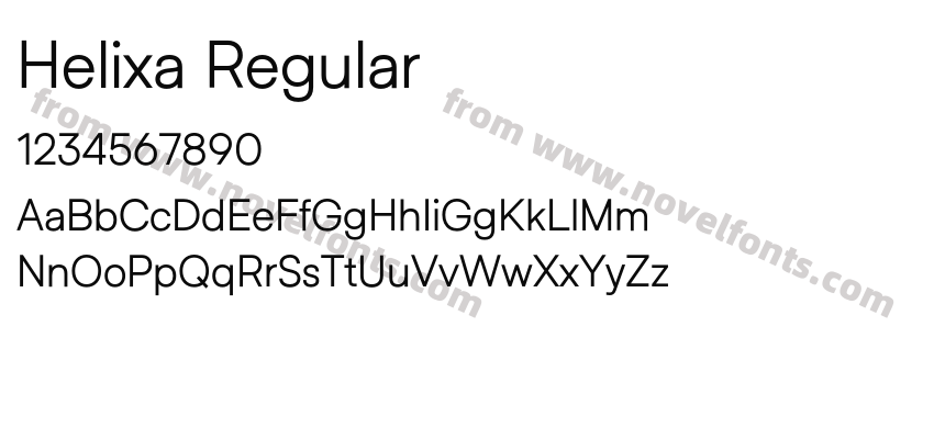 Helixa RegularPreview