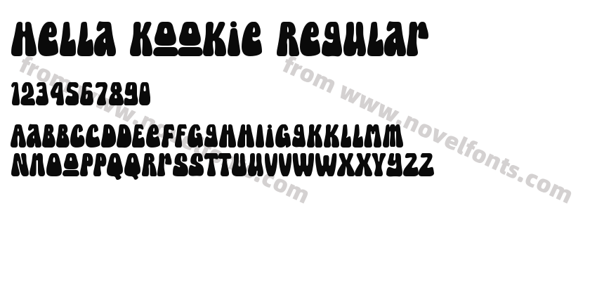 Hella Kookie RegularPreview