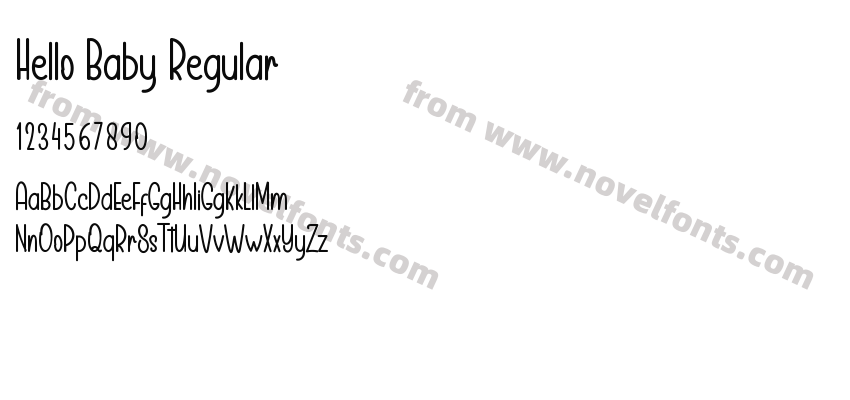 Hello Baby RegularPreview