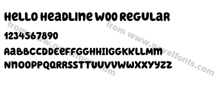 Hello Headline W00 RegularPreview