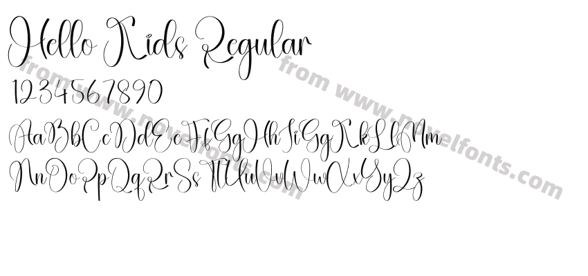 Hello Kids RegularPreview