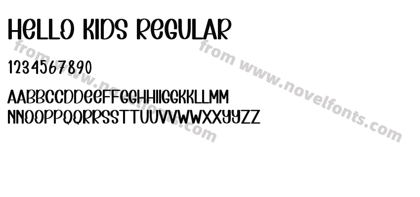 Hello Kids RegularPreview