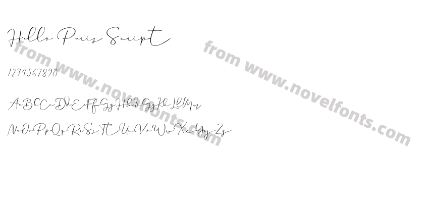 Hello Paris ScriptPreview