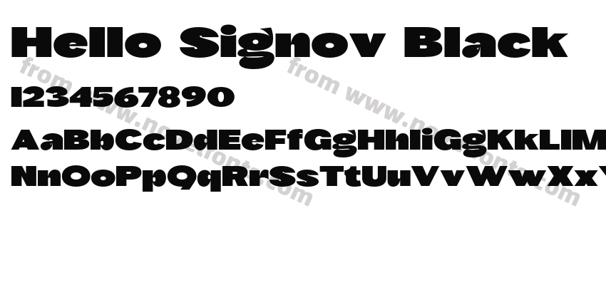 Hello Signov BlackPreview