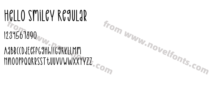 Hello Smiley RegularPreview