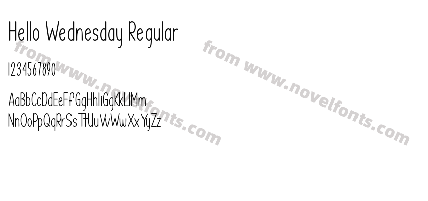 Hello Wednesday RegularPreview
