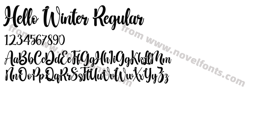 Hello Winter RegularPreview