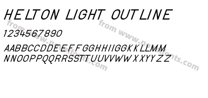 Helton Light OutlinePreview