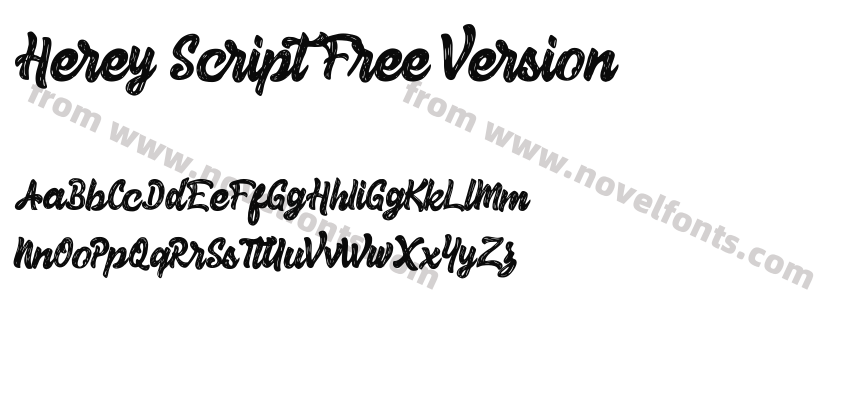 Herey Script Free VersionPreview