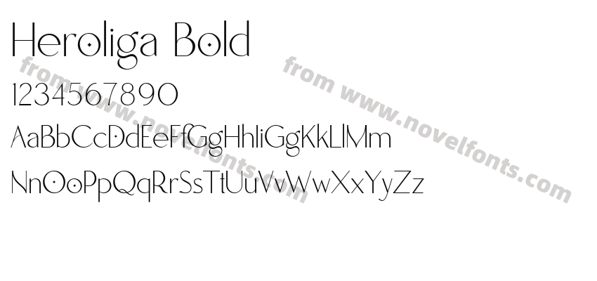 Heroliga BoldPreview