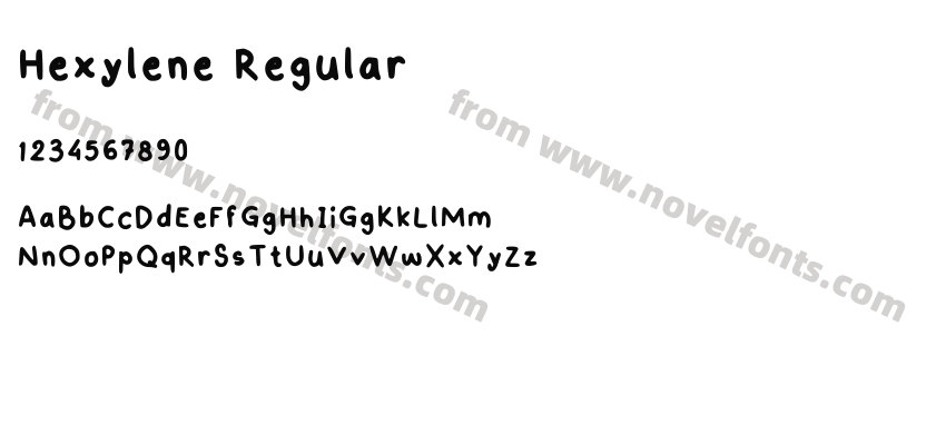 Hexylene RegularPreview