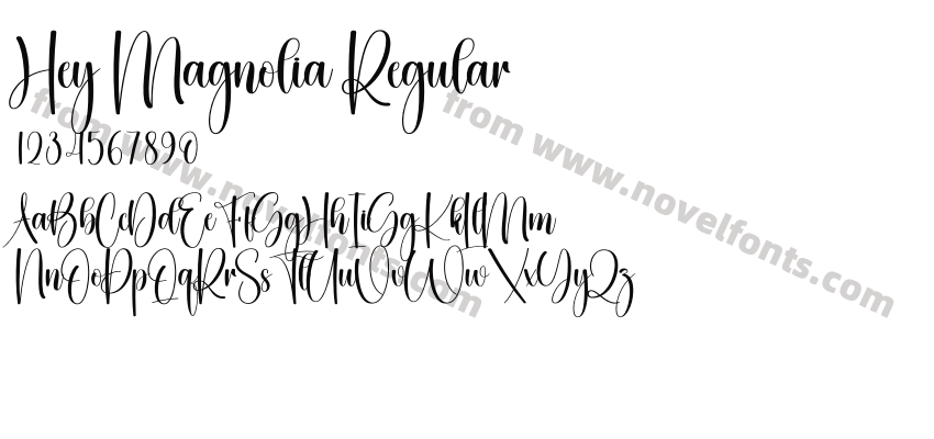 Hey Magnolia RegularPreview