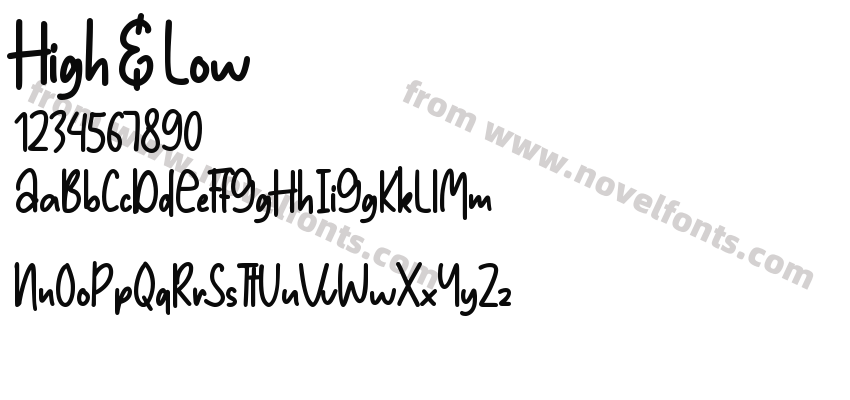 High & LowPreview