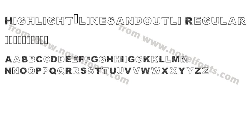 Highlight_linesandoutli RegularPreview