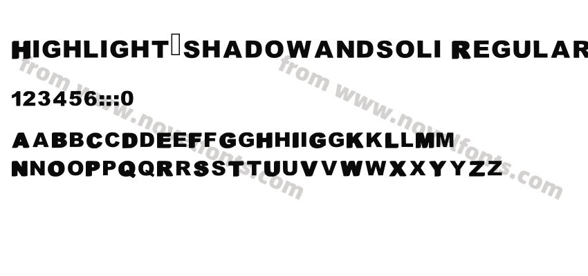 Highlight_shadowandsoli RegularPreview