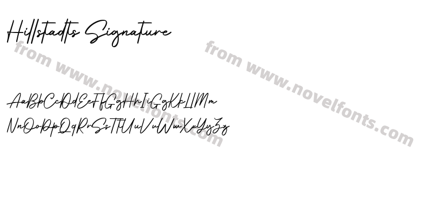 Hillstadts SignaturePreview