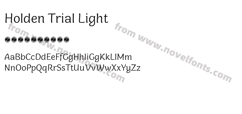 Holden Trial LightPreview