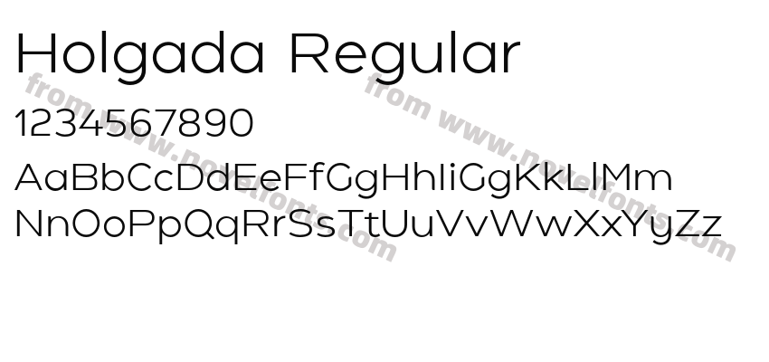 Holgada RegularPreview