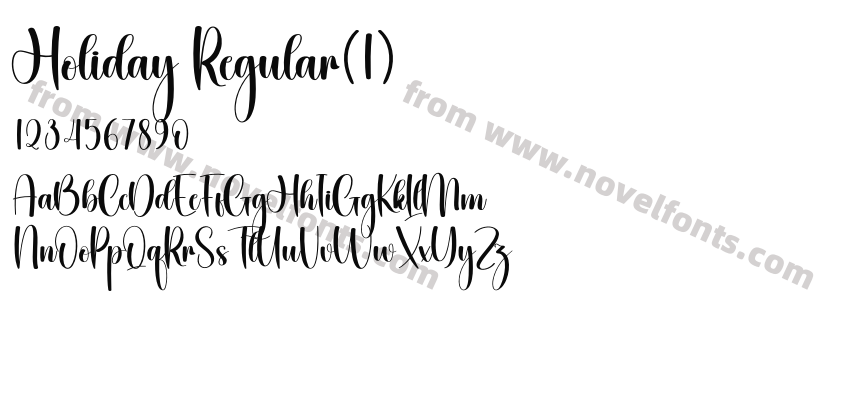 Holiday Regular(1)Preview