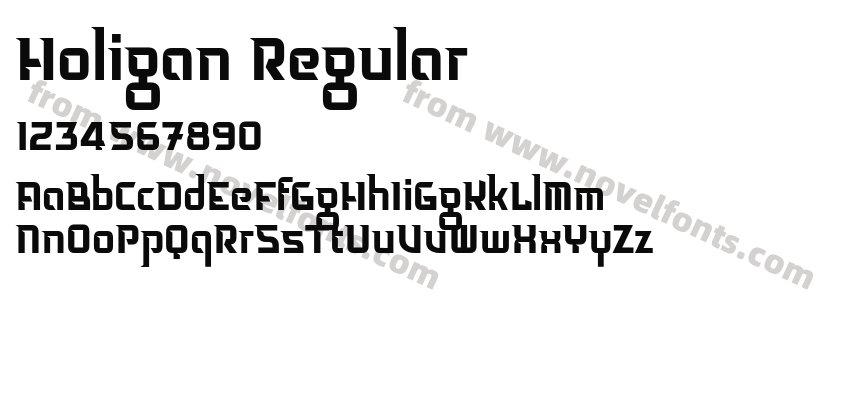 Holigan RegularPreview