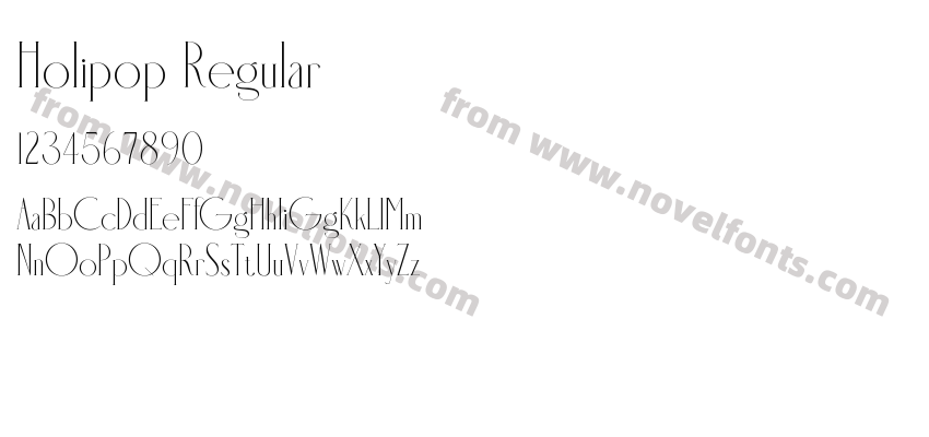 Holipop RegularPreview