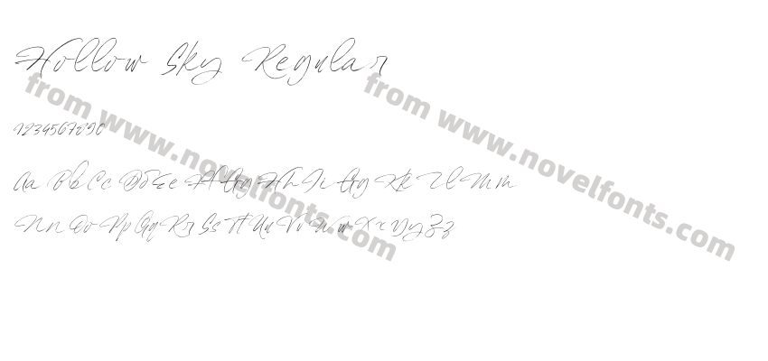 Hollow Sky RegularPreview