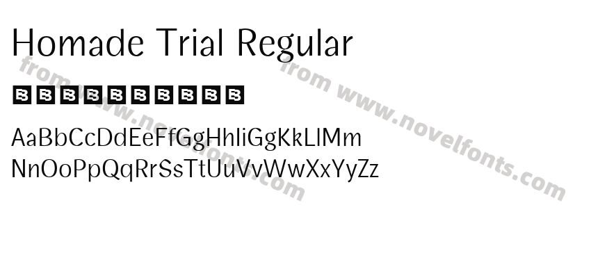 Homade Trial RegularPreview