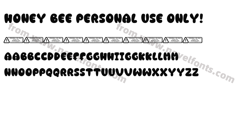 Honey Bee PERSONAL USE ONLY!Preview