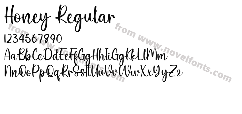 Honey RegularPreview