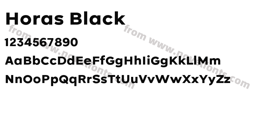Horas BlackPreview