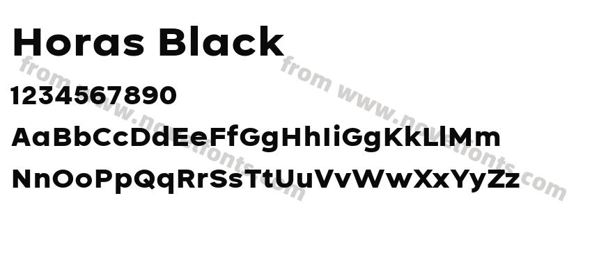 Horas BlackPreview