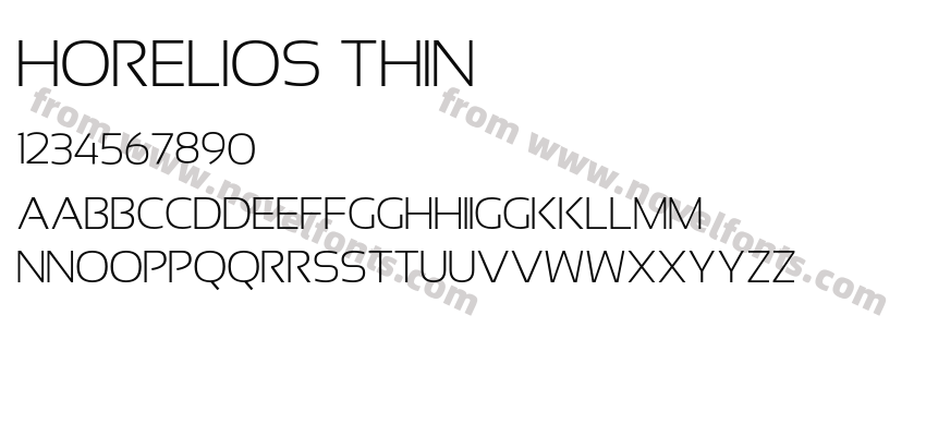Horelios ThinPreview