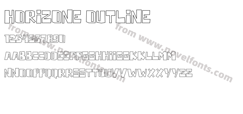 Horizone OutlinePreview