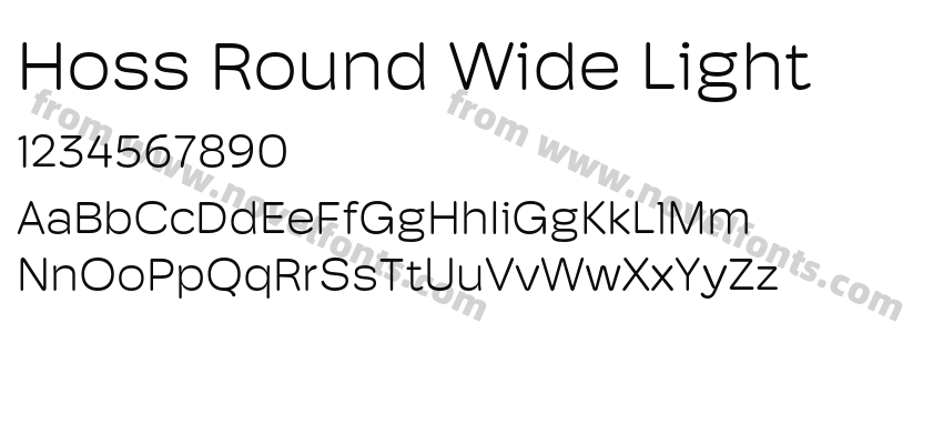 Hoss Round Wide LightPreview