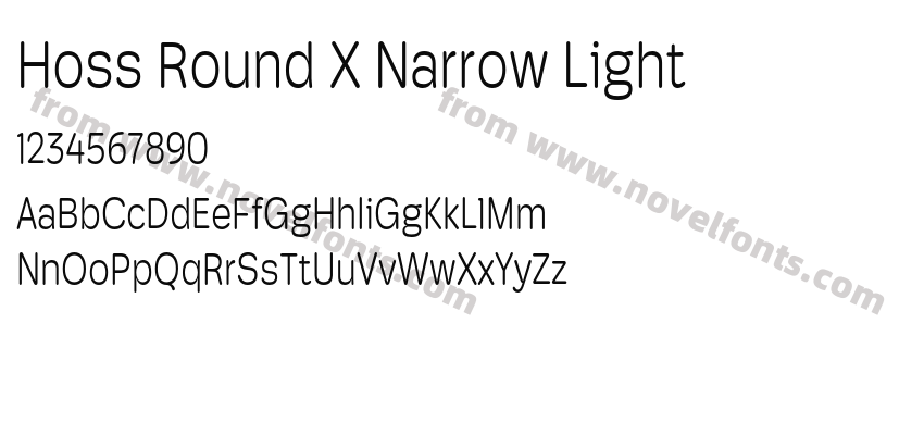 Hoss Round X Narrow LightPreview