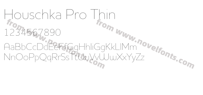 Houschka Pro ThinPreview