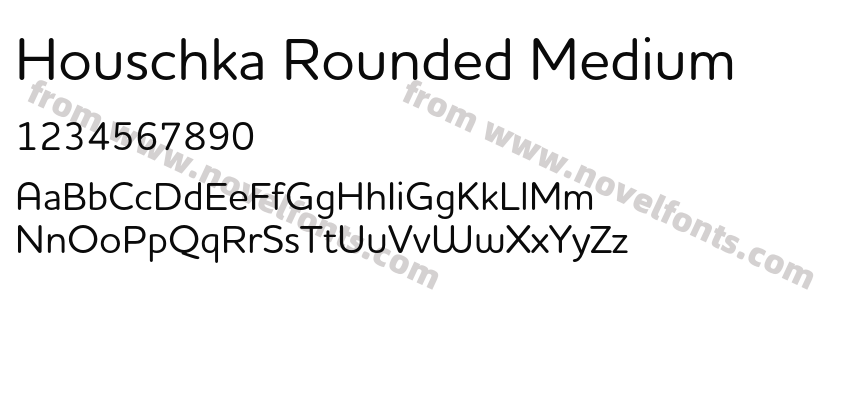Houschka Rounded MediumPreview