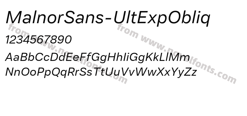 MalnorSans-UltExpObliqPreview
