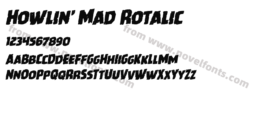 Howlin' Mad RotalicPreview