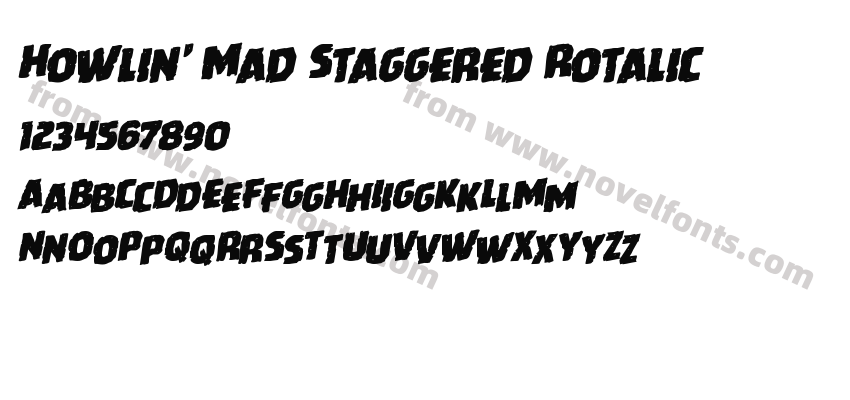 Howlin' Mad Staggered RotalicPreview
