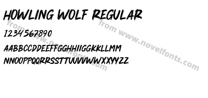 Howling Wolf RegularPreview